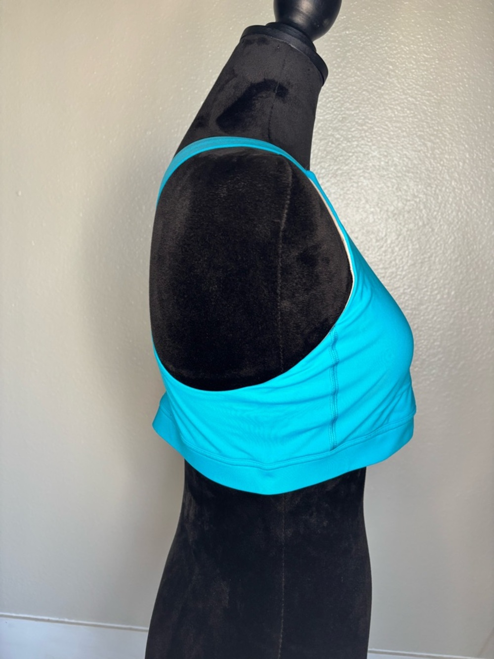 lululemon athletica Teal Scoop-Neck Sports Bra Size 12 - Picture 4 of 6